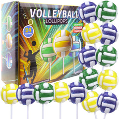 Sweetzo volleyball lollipops individually wrapped for freshness and sharing