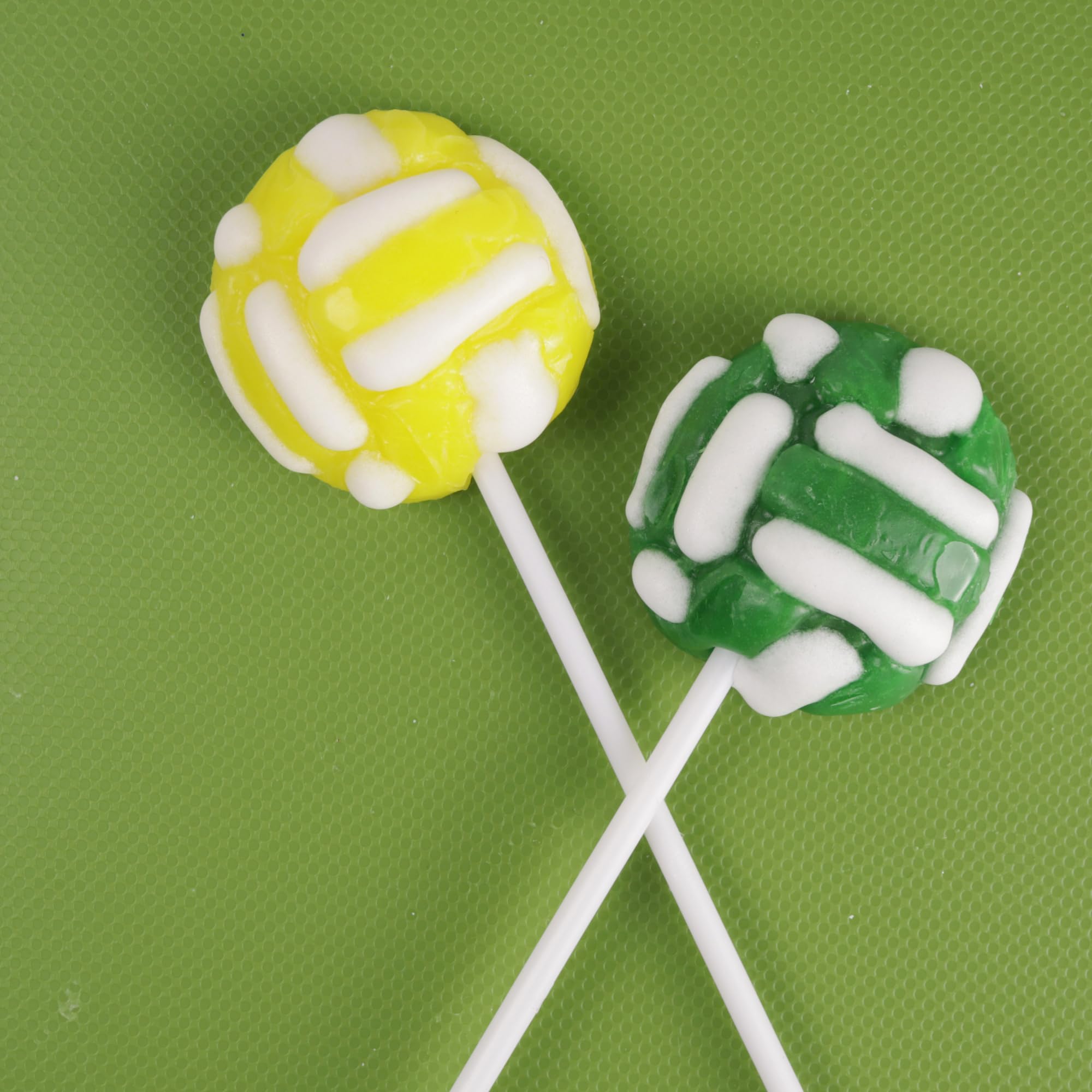Sweetzo volleyball lollipops party favors for sports celebrations