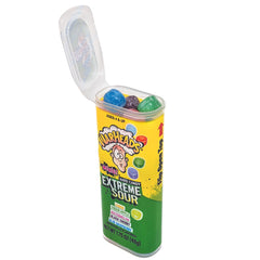 Sweetzo Warheads Minis watermelon flavor provides a refreshing sour twist for snacking.