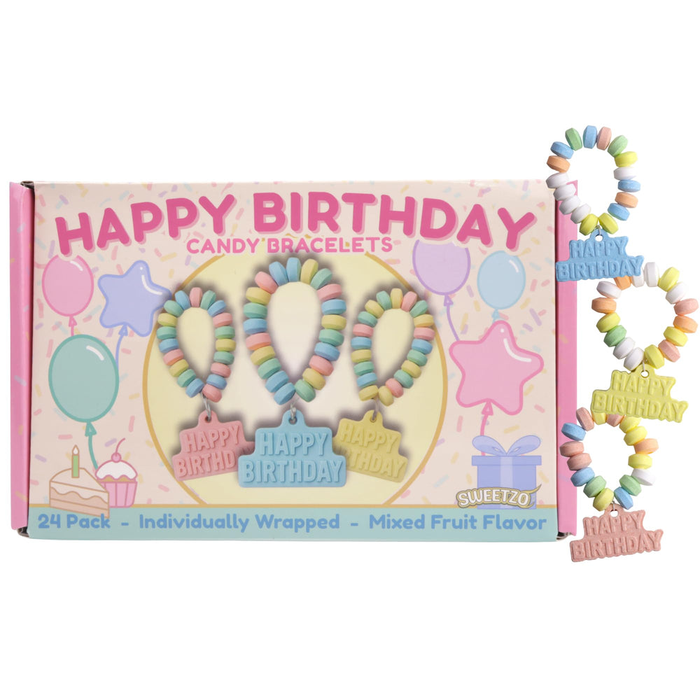 Sweetzo choking hazard warning label reminding about small parts safety.