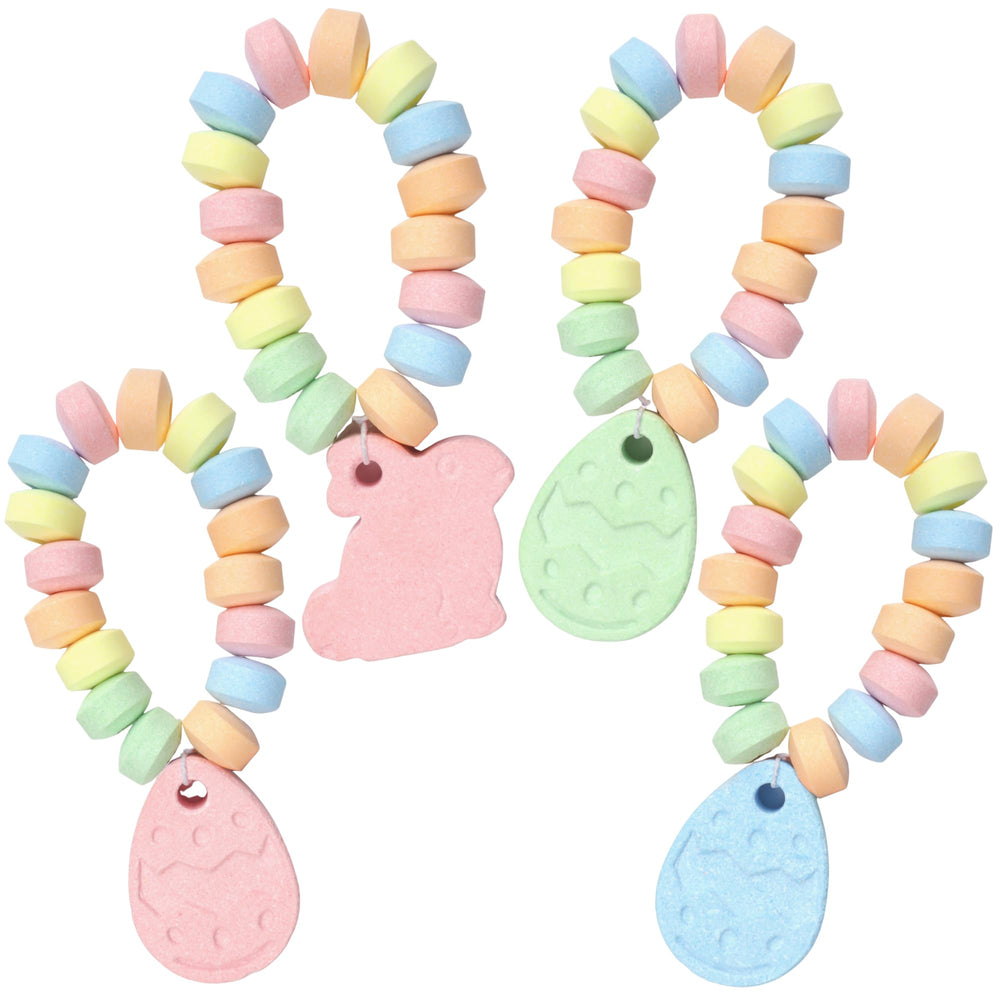 Sweetzo bracelet worn during egg hunts adds festive flair.