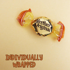 Sweetzo Werther’s Original individually wrapped candies ensure freshness and easy sharing.