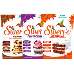 Swerve granular sweetener packaging, a versatile sugar substitute for baking