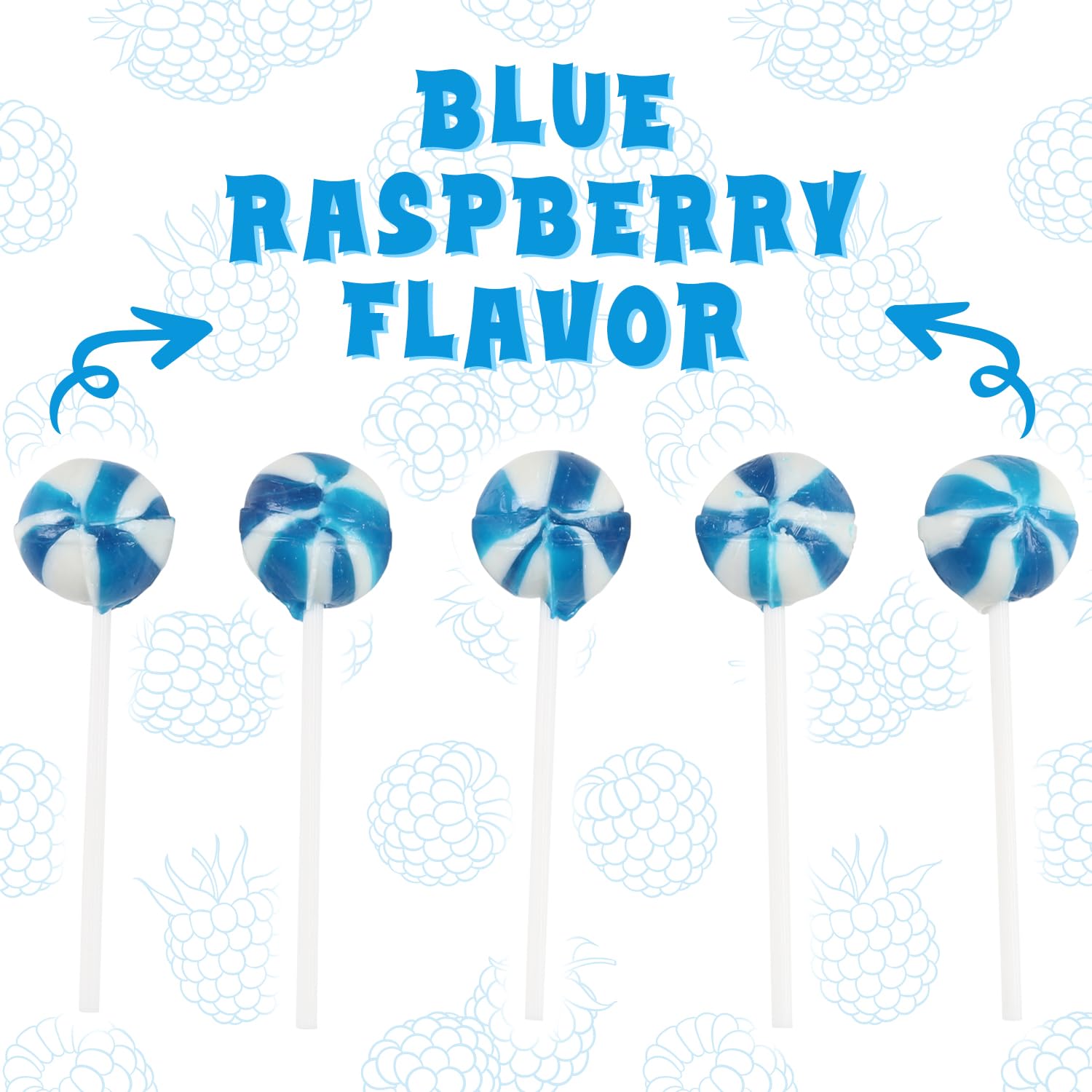 SWIRLEEY baby shower favor blue lollipops enhance decor and gifting.