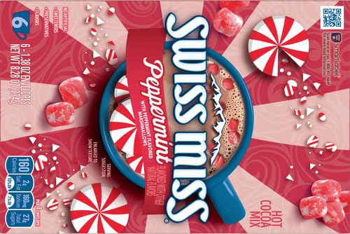Six-count box of Swiss Miss cocoa, ideal for gifting or sharing