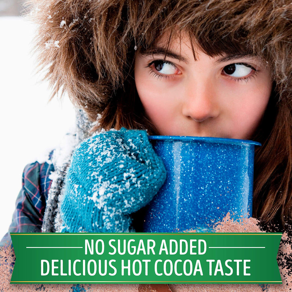 Swiss Miss hot cocoa packets 8-count, pre-portioned for easy hot chocolate.