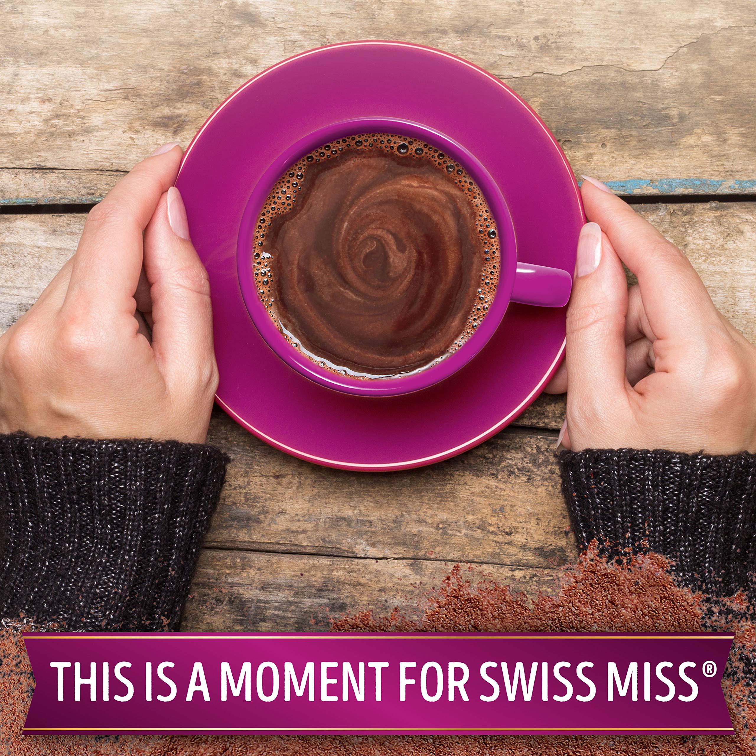 Indulgent collection packaging from Swiss Miss showing the 12-box set.