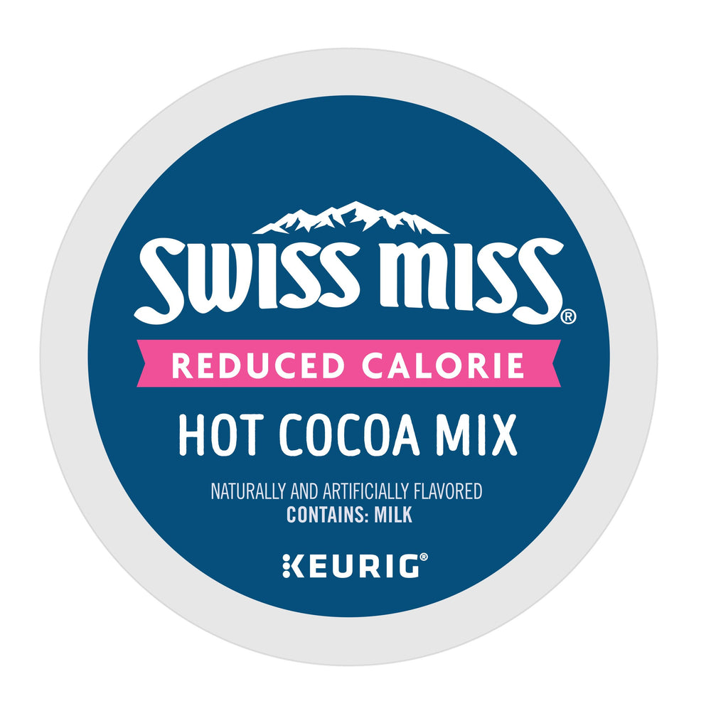 Swiss Miss K-Cup box 22, convenient single-serve for quick indulgence.