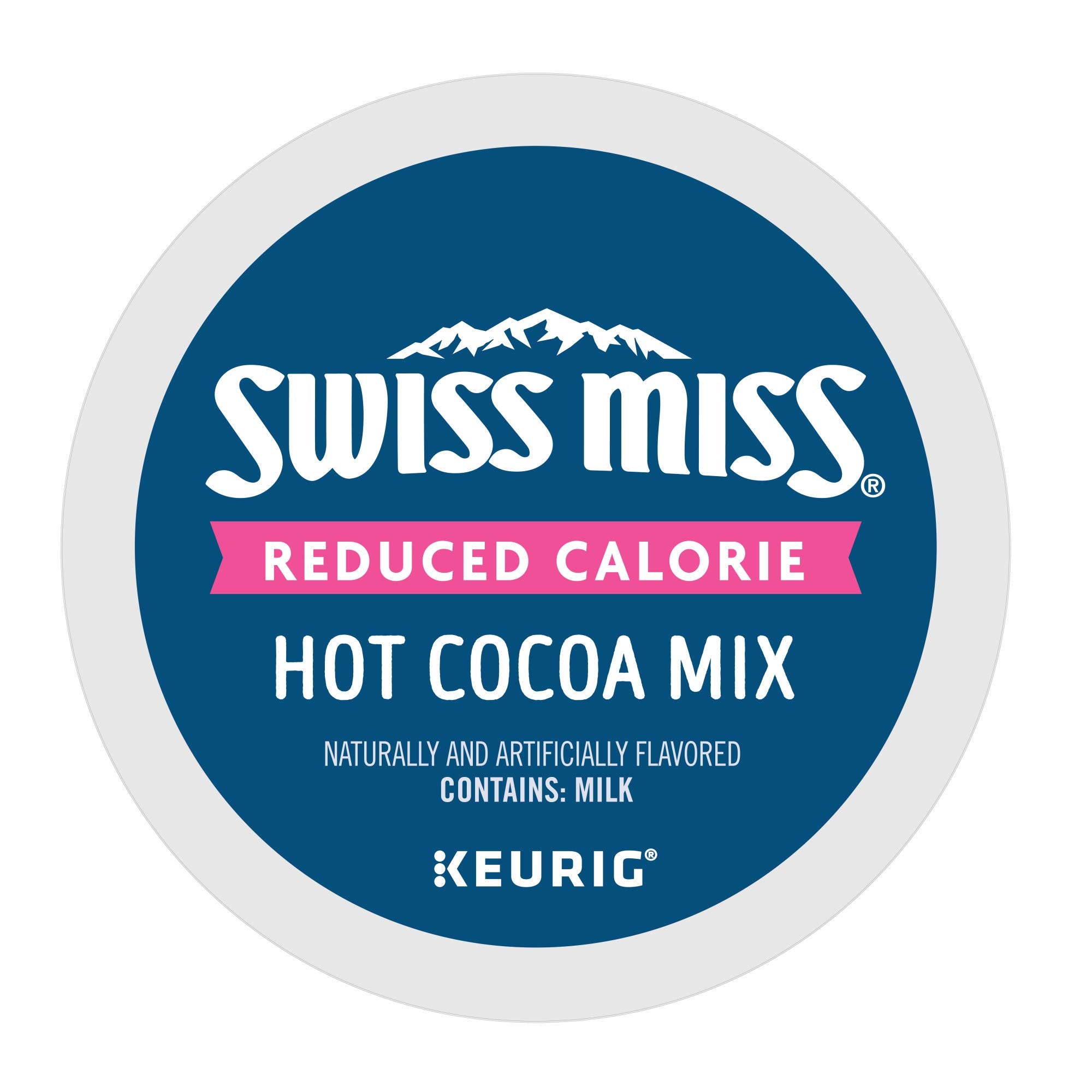 Swiss Miss K-Cup pods neatly arranged for daily indulgence