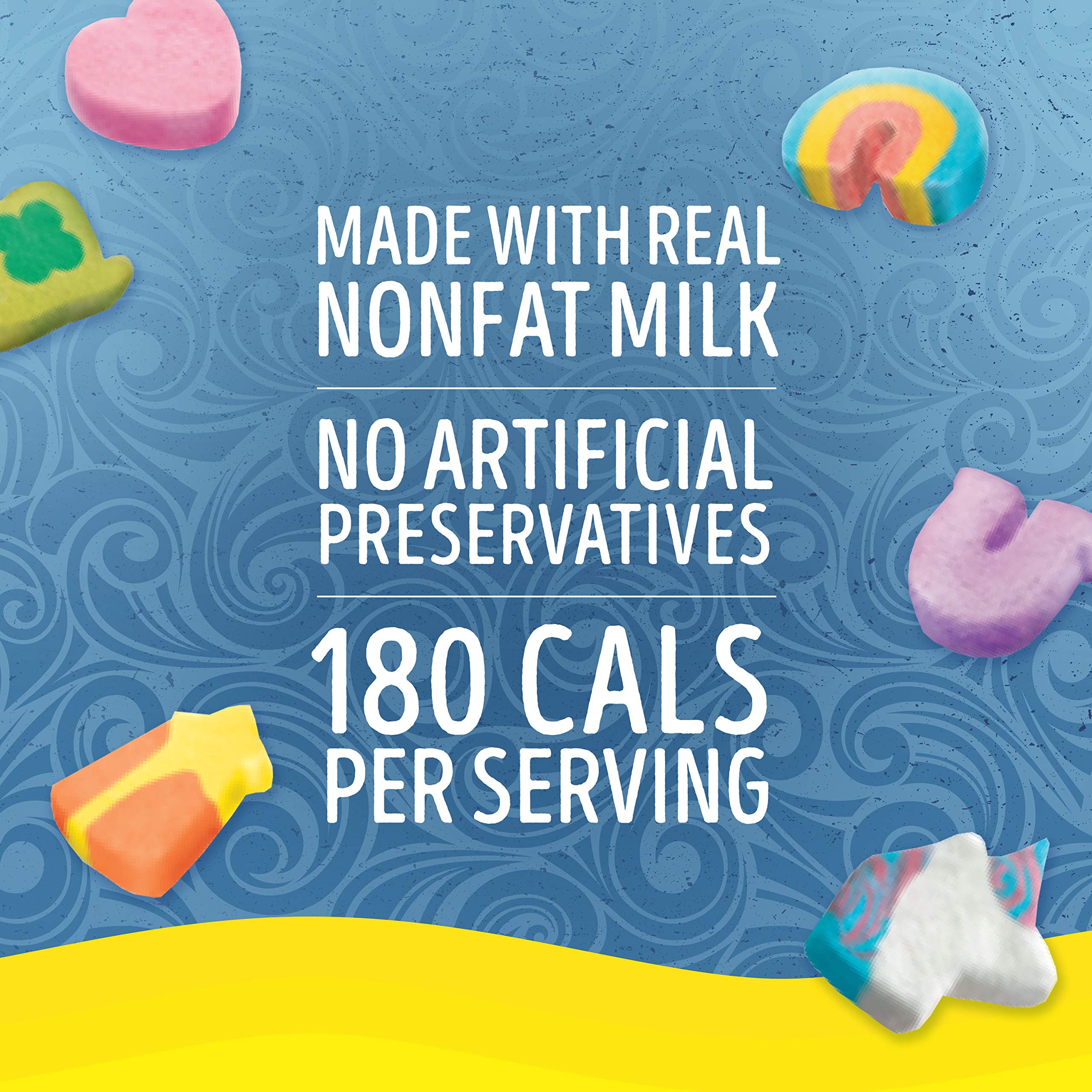 Swiss Miss nonfat milk label, highlighting a lighter indulgence.
