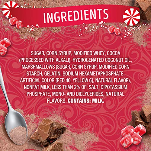 Swiss Miss premium cocoa powder provides a rich, creamy base