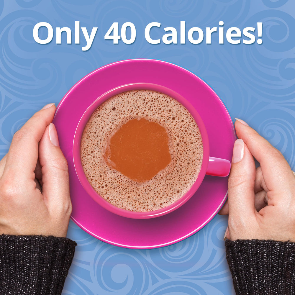 Swiss Miss real cocoa and nonfat milk blend in each cup-ready packet