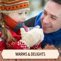 Pouring powder into hot milk yields a silky chocolate cup, ready to drink.