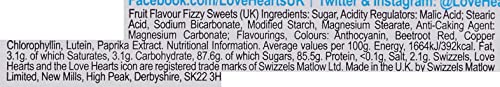 Swizzels Giant Love Hearts flavours, iconic fruity tastes for celebrations