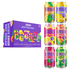 Swoon best sellers pack classic lemonade bottle shows keto zero sugar refreshment with vitamin C.