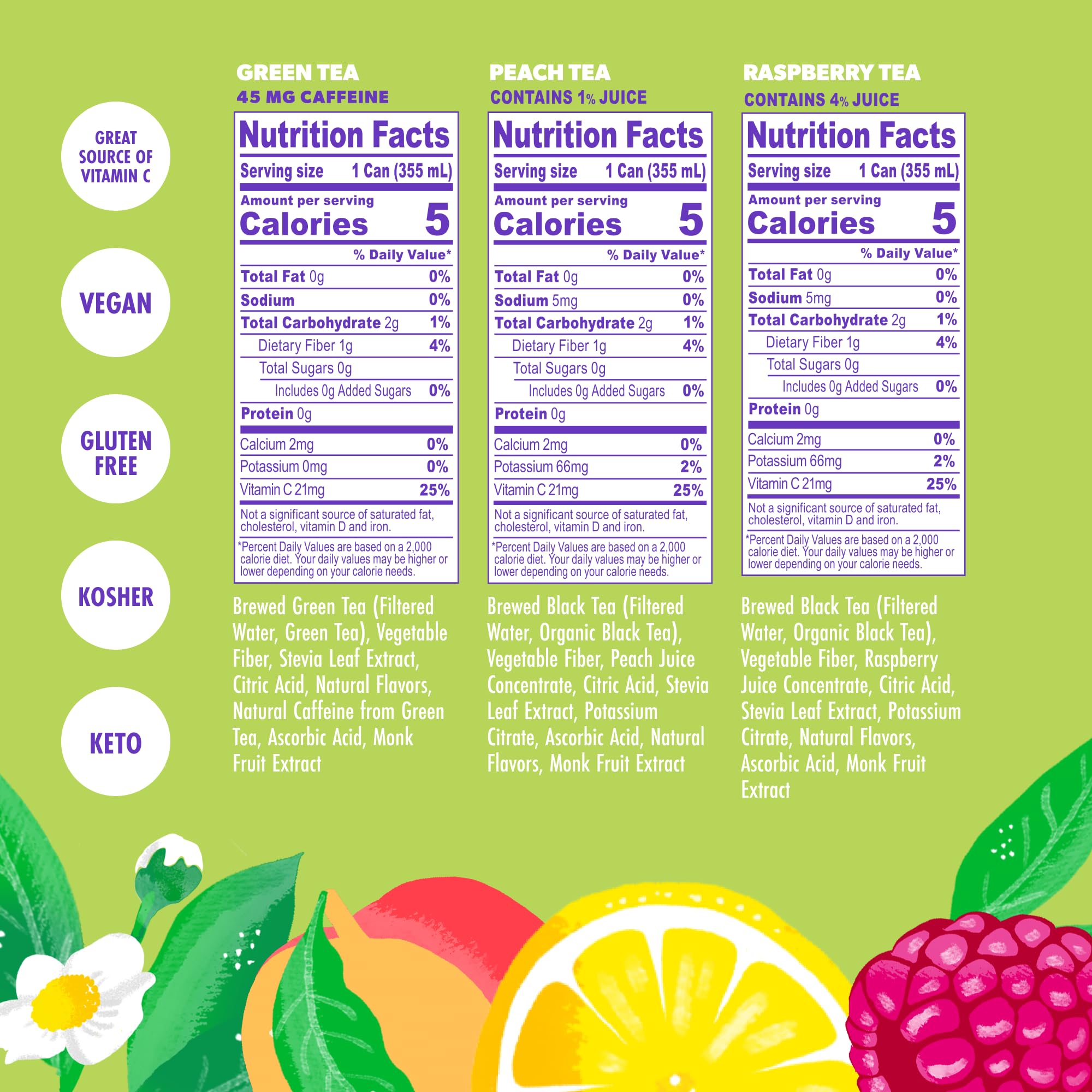 Swoon best sellers pack half lemonade half tea bottle demonstrates versatile thirst-quenching option.