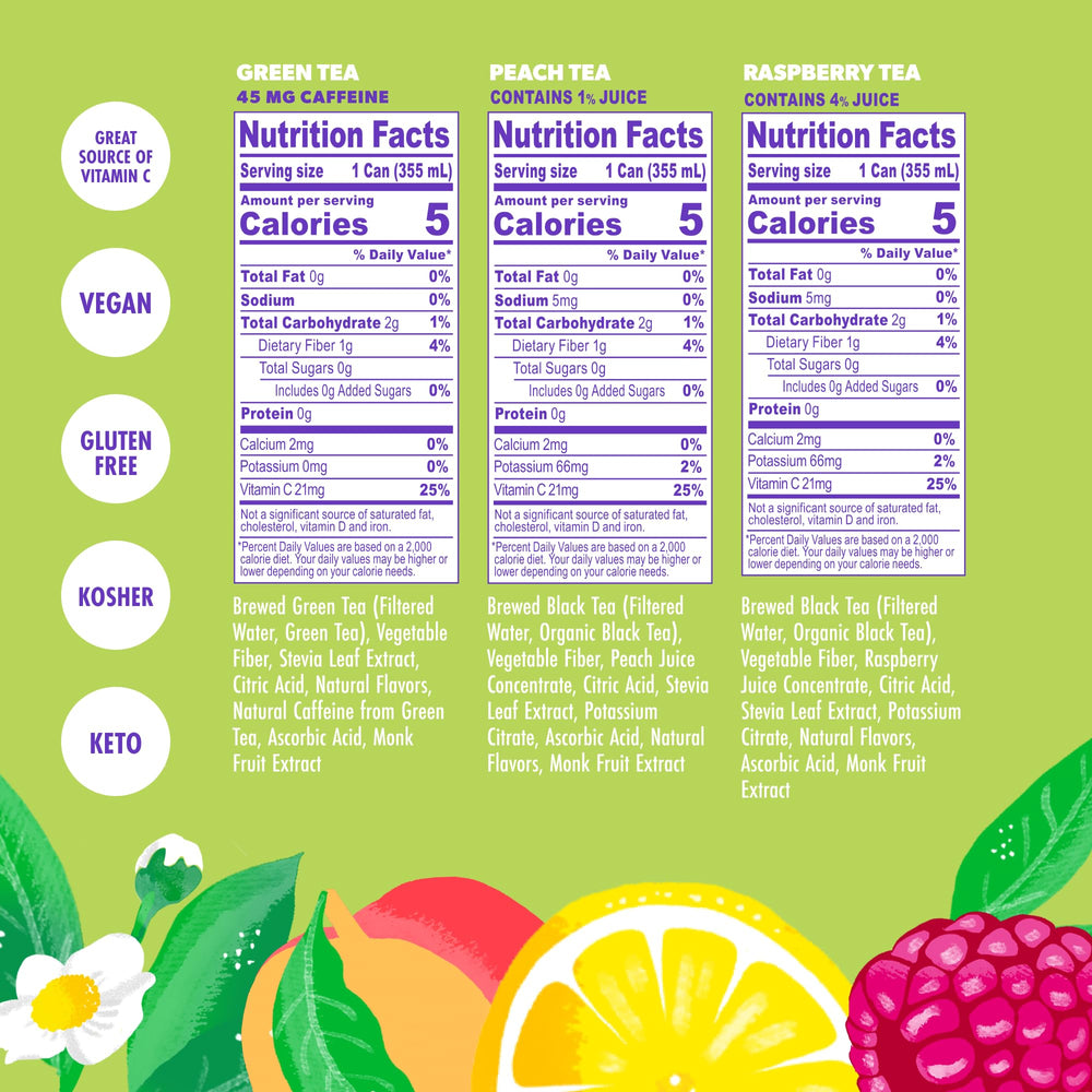 Swoon best sellers pack half lemonade half tea bottle demonstrates versatile thirst-quenching option.