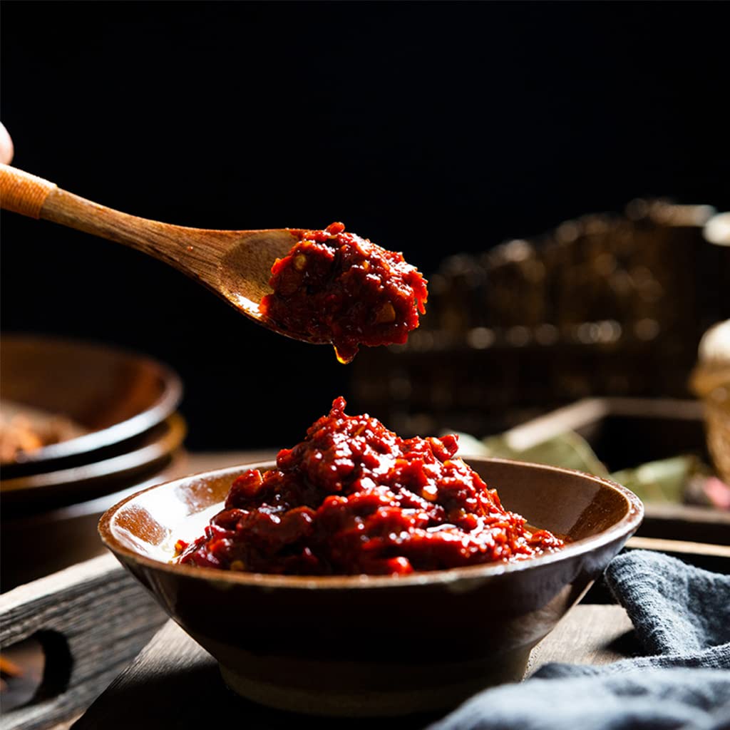 SXET Pixian doubanjiang close-up of ingredients for rich, authentic flavor