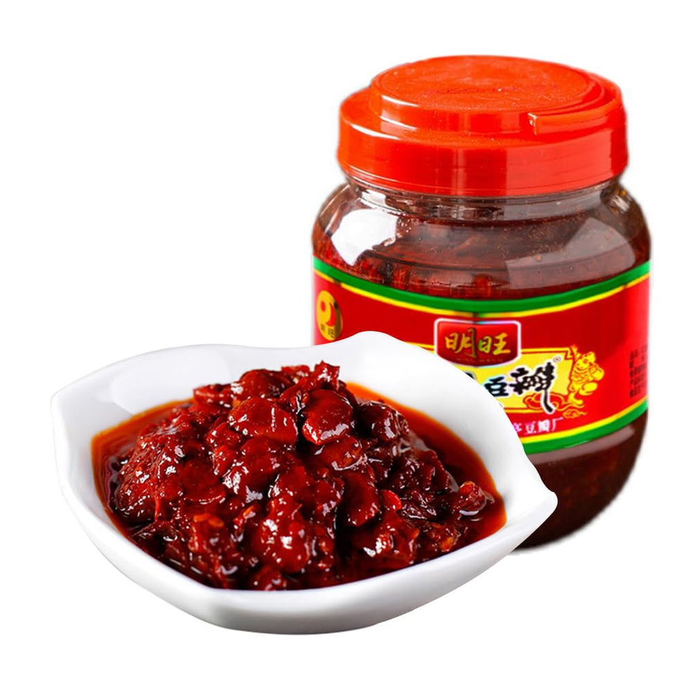 SXET Pixian doubanjiang red oil jar for authentic Sichuan flavor