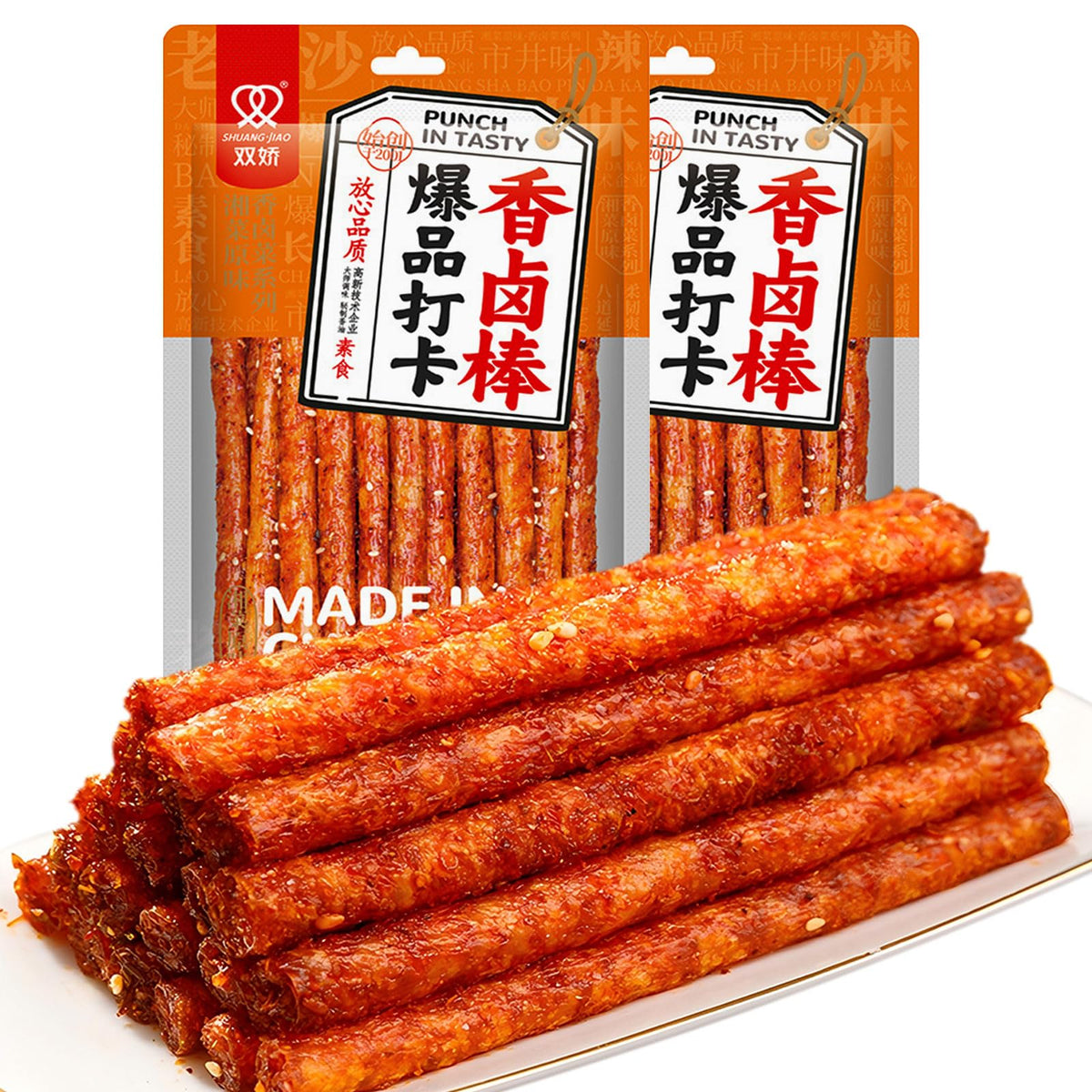 SXETBEAN Latiao spicy strips in package with sesame aroma ideal for sharing