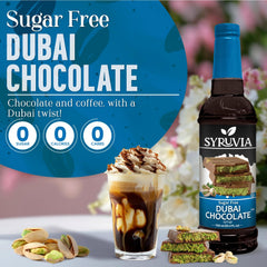 SYRUVIA Coffee Syrup latte creation with rich aroma