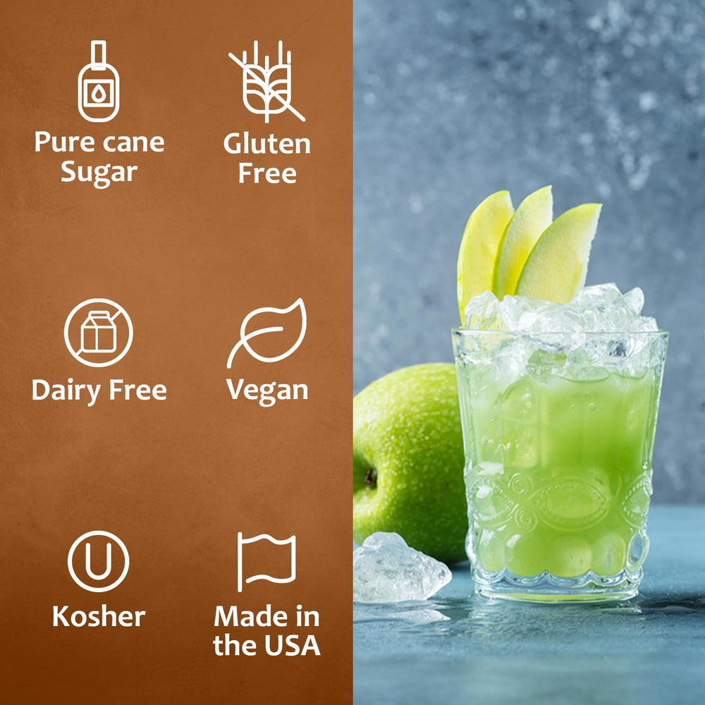 SYRUVIA Green Apple Syrup cocktail adds fruity depth to modern drinks