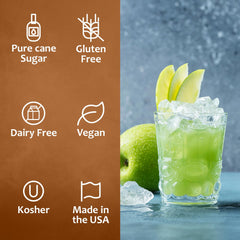 SYRUVIA Green Apple Syrup cocktail adds fruity depth to modern drinks