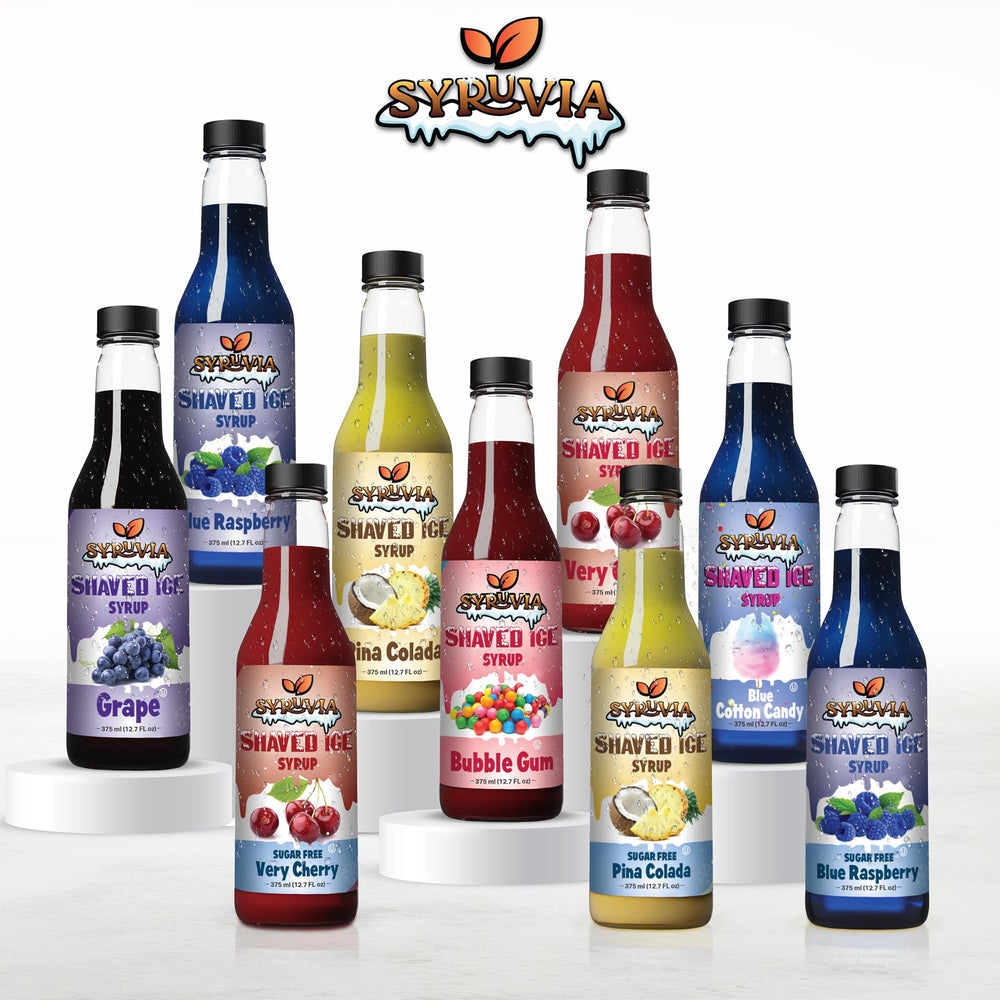 SYRUVIA kosher non-GMO dairy-free label on syrup bottle