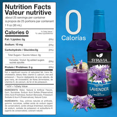 SYRUVIA Sugar-Free Coffee Syrup pour delivers rich coffee flavor without sugar.