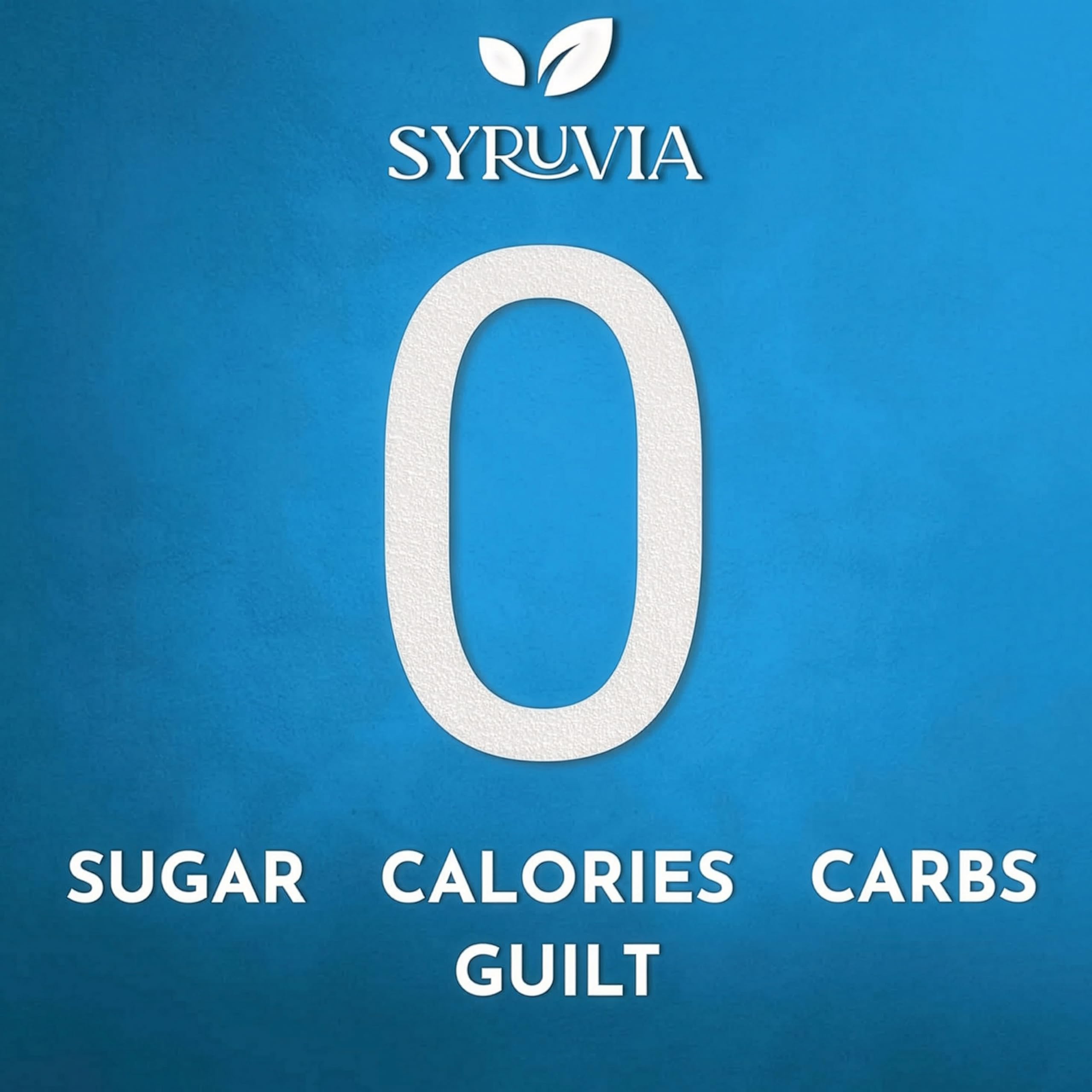 SYRUVIA sugar-free cheese pancake syrup dessert topping option