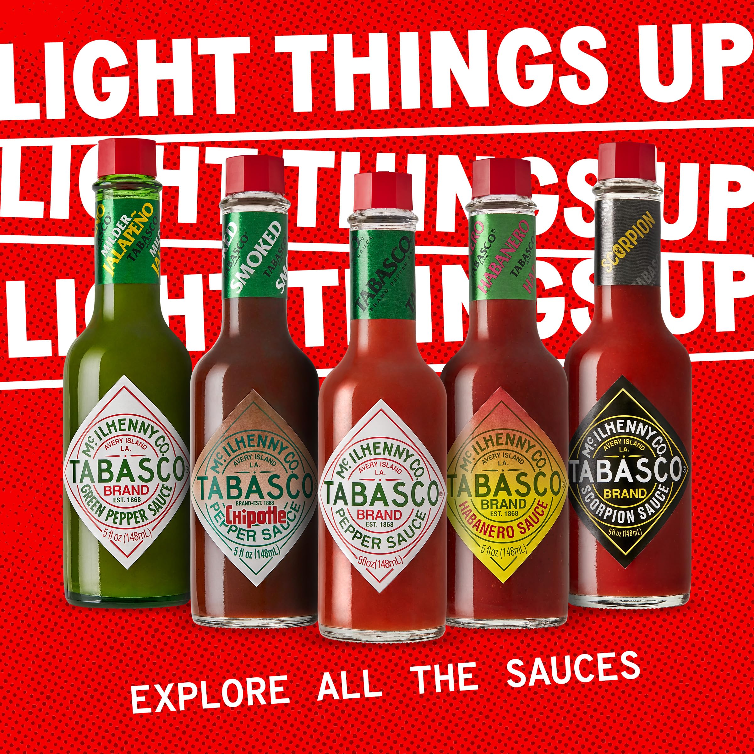 TABASCO gift set display ideal for spice lovers