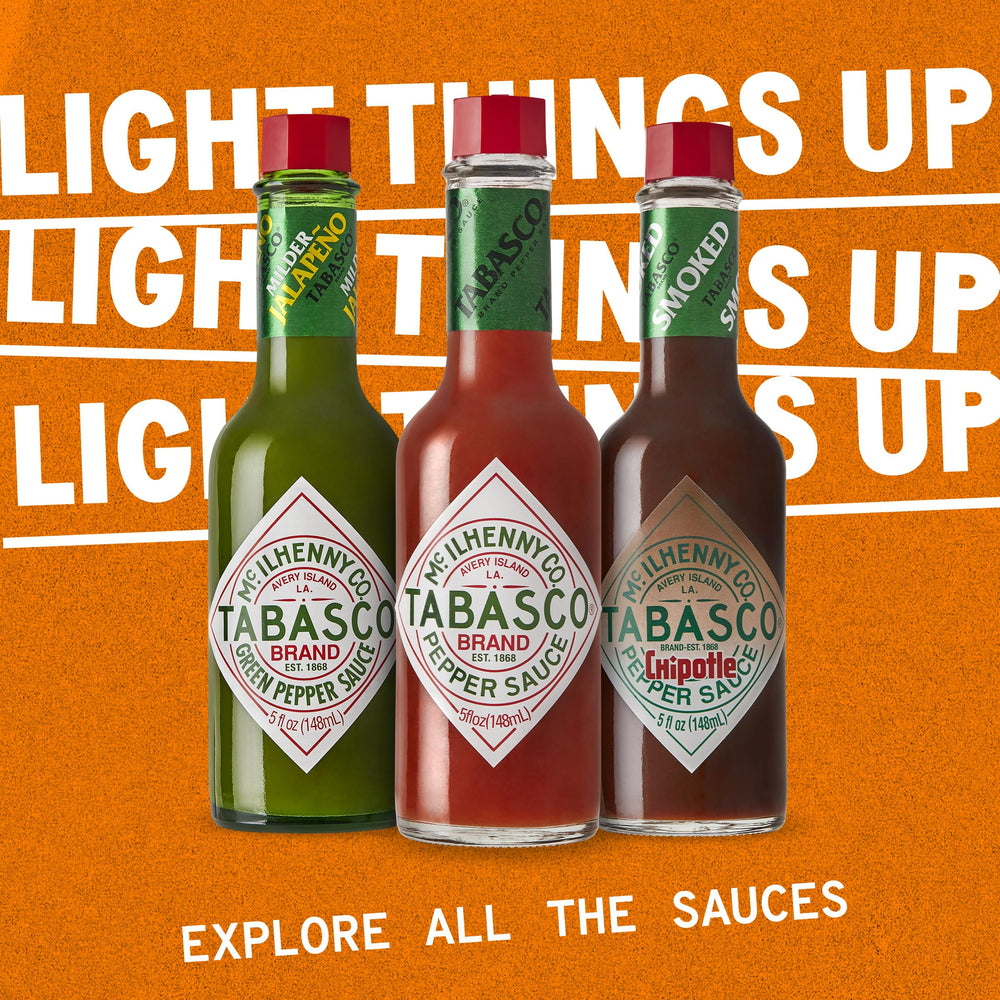 TABASCO Cayenne Garlic Pepper Sauce is gluten free, vegan, and allergen friendly.