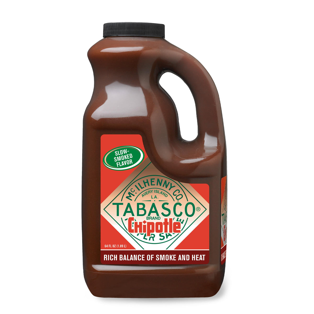 TABASCO Chipotle sauce bottle pour for a smoky grilling flavor boost.