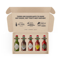 TABASCO Habanero bottle pour delivers bold pepper warmth