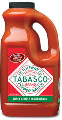 TABASCO Original Red Pepper Sauce 64oz bulk bottle for easy cooking and big batch meals