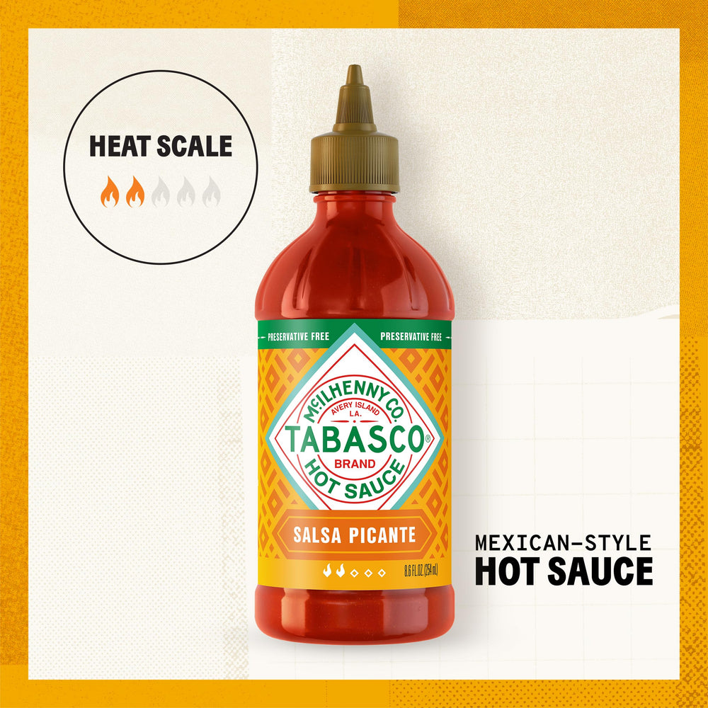 TABASCO Salsa Picante on tacos to elevate Tex-Mex flavor