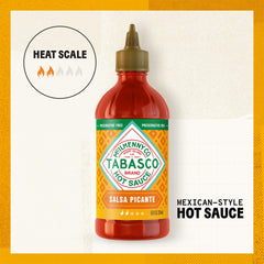 TABASCO Salsa Picante on tacos to elevate Tex-Mex flavor
