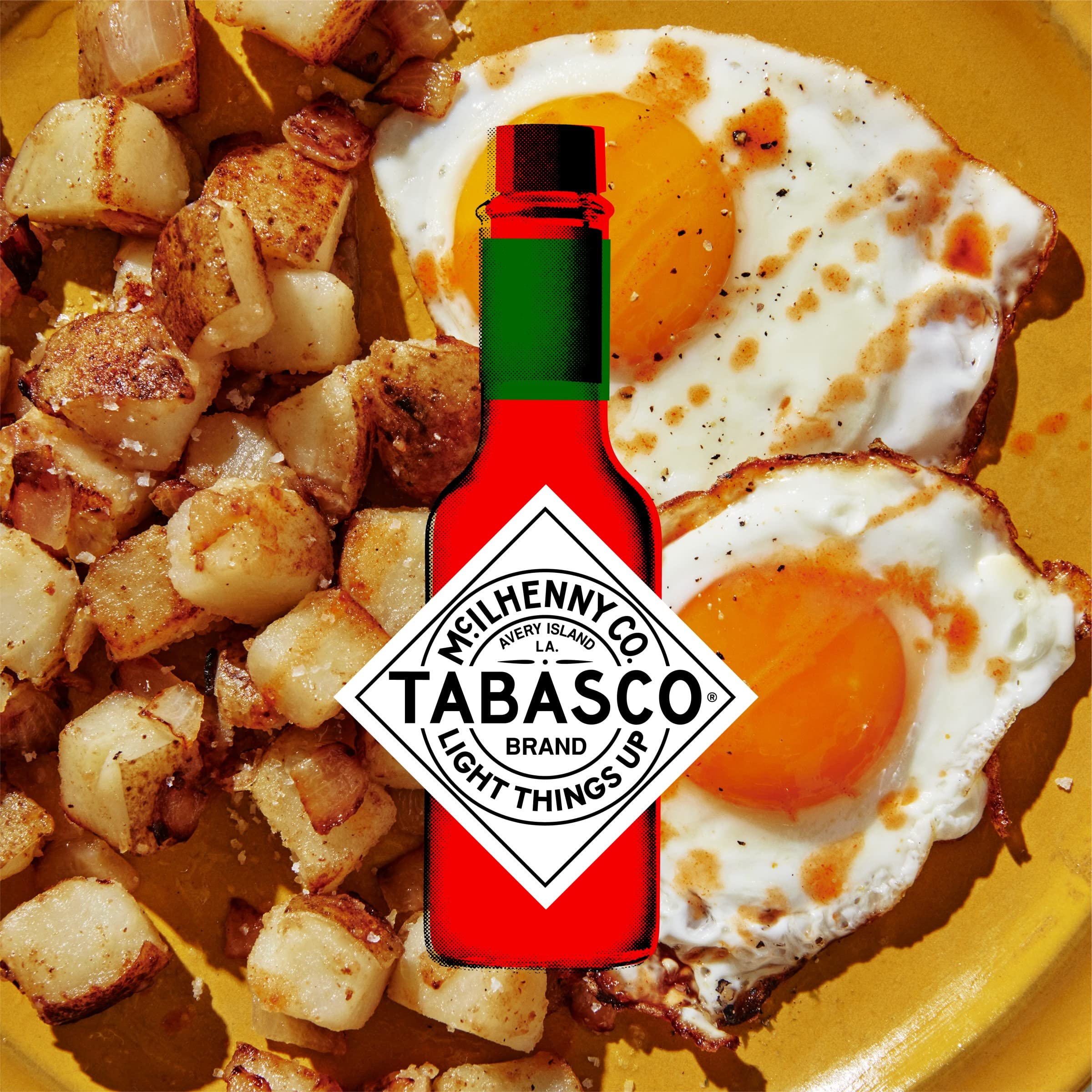 TABASCO sauce packets for fries and chicken dipping