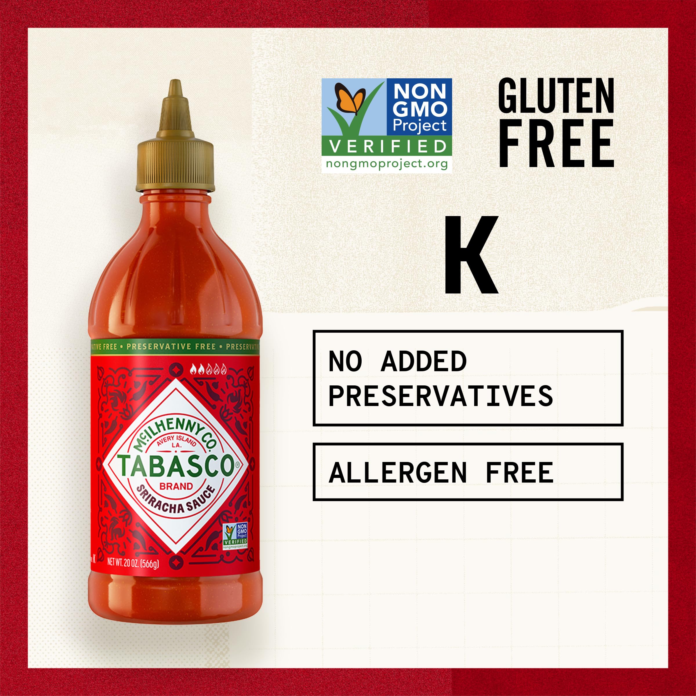 TABASCO Sriracha on noodles delivers bold flavor