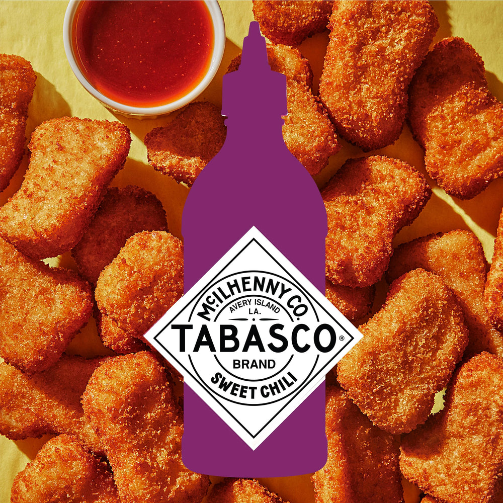 TABASCO Sweet Chili Sauce in a marinade bowl ready to mix.