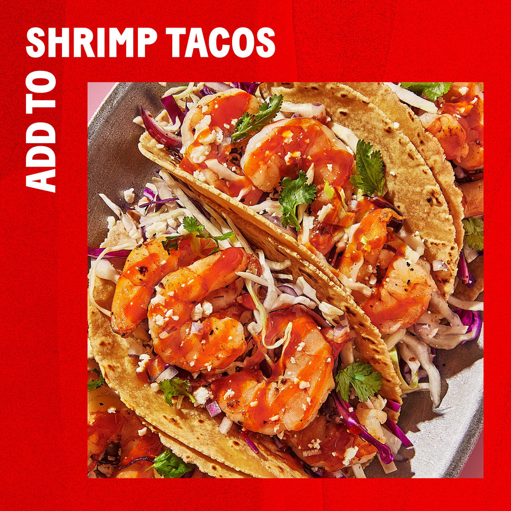 TABASCO variety pack with pizza and tacos for flavorful meals