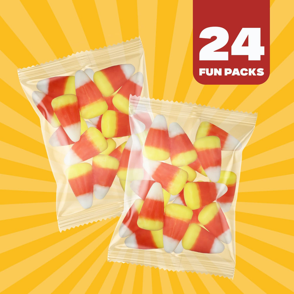 Taboom candy corn treat pack keeps hands clean at events.