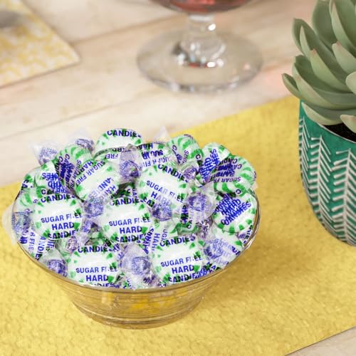 Candy dish display featuring Taboom starlight spearmint discs.