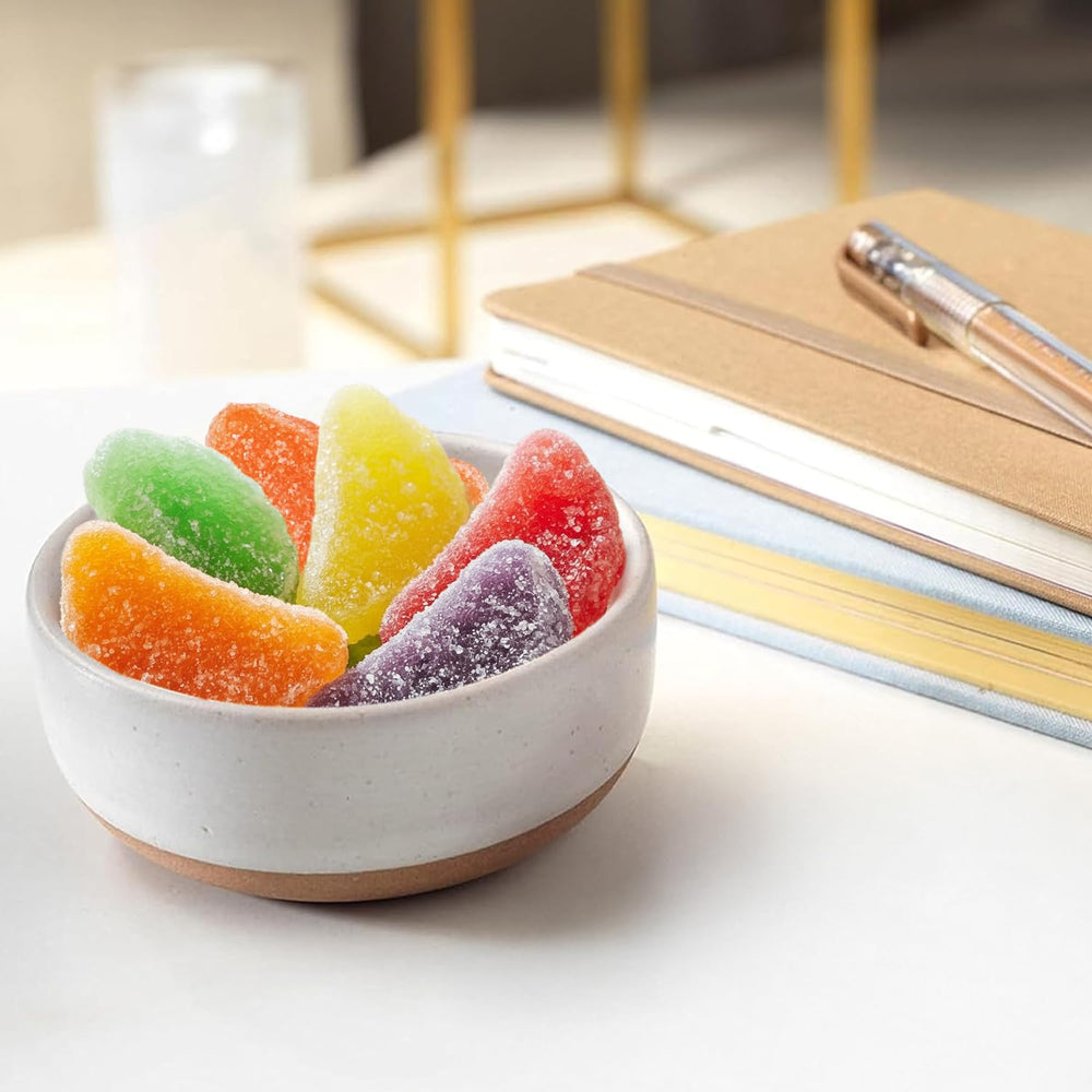 Taboom fruit slice candies make snack time festive and shareable.