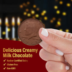 Taboom coins suitable for Hanukkah gelt celebrations and classroom rewards.