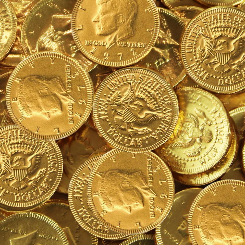 Taboom bulk coins enhance gift baskets, events, and festive snack tables.
