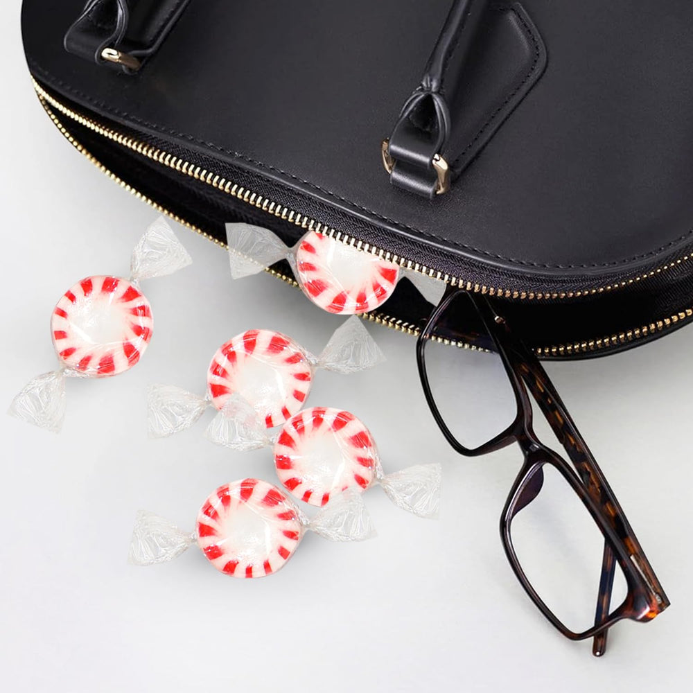 Taboom Starlight Peppermints laid out for quick self-serve