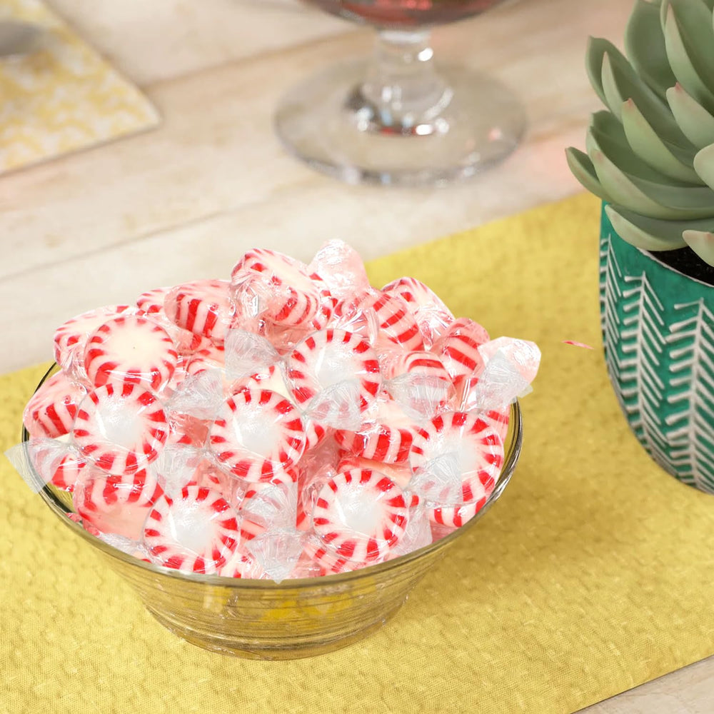 Taboom Starlight Peppermints at a treat station for guests