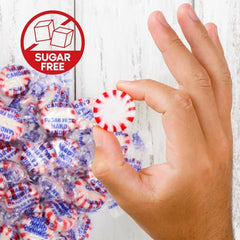 Taboom Sugar-Free Starlight Mints bag-open scene highlighting shareability