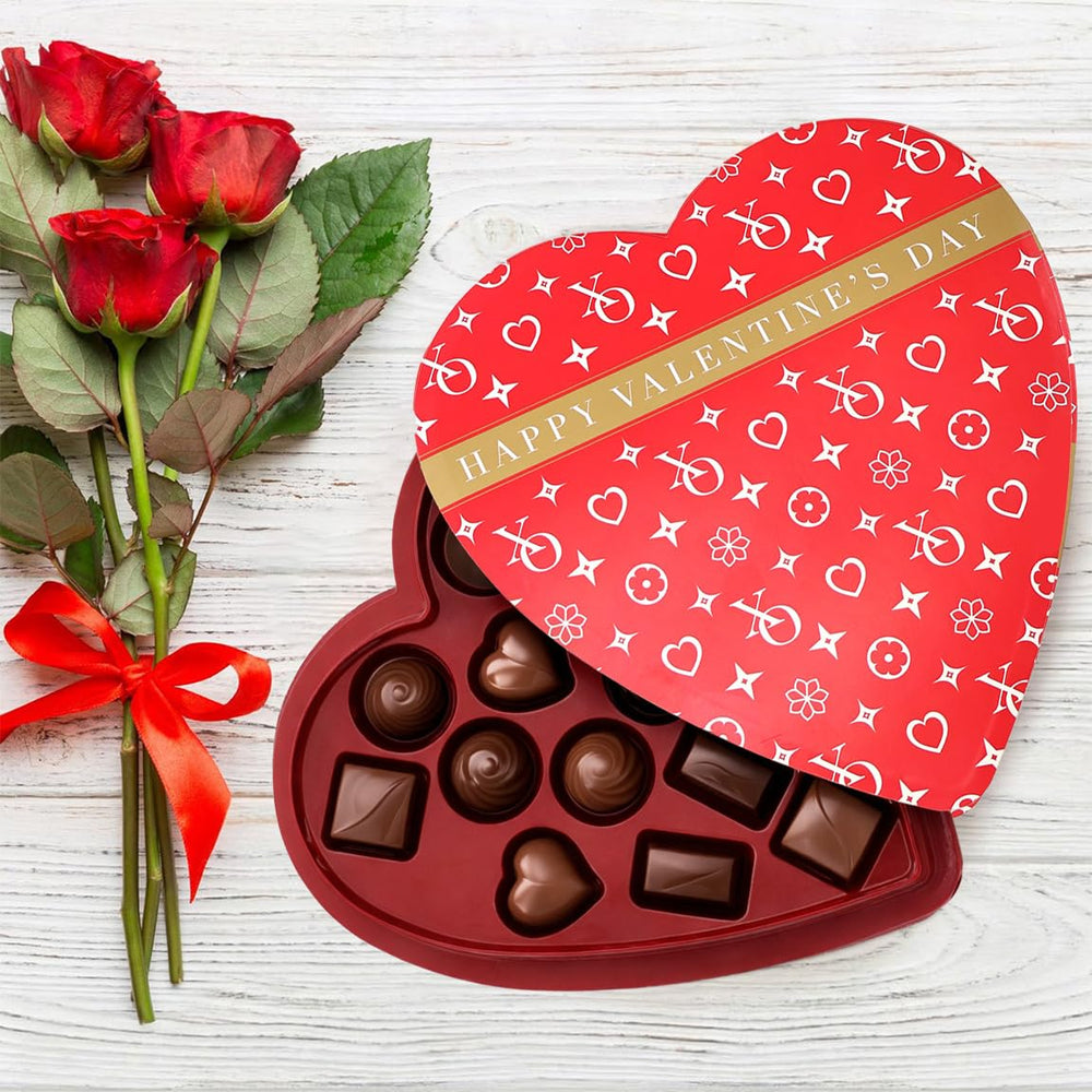 Taboom assorted milk chocolates closeup showcases creamy texture and variety.